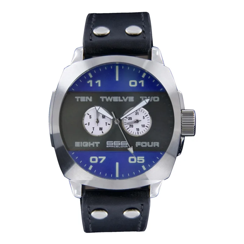 Pánske Hodinky 666BARCELONA 666-253 (47MM)