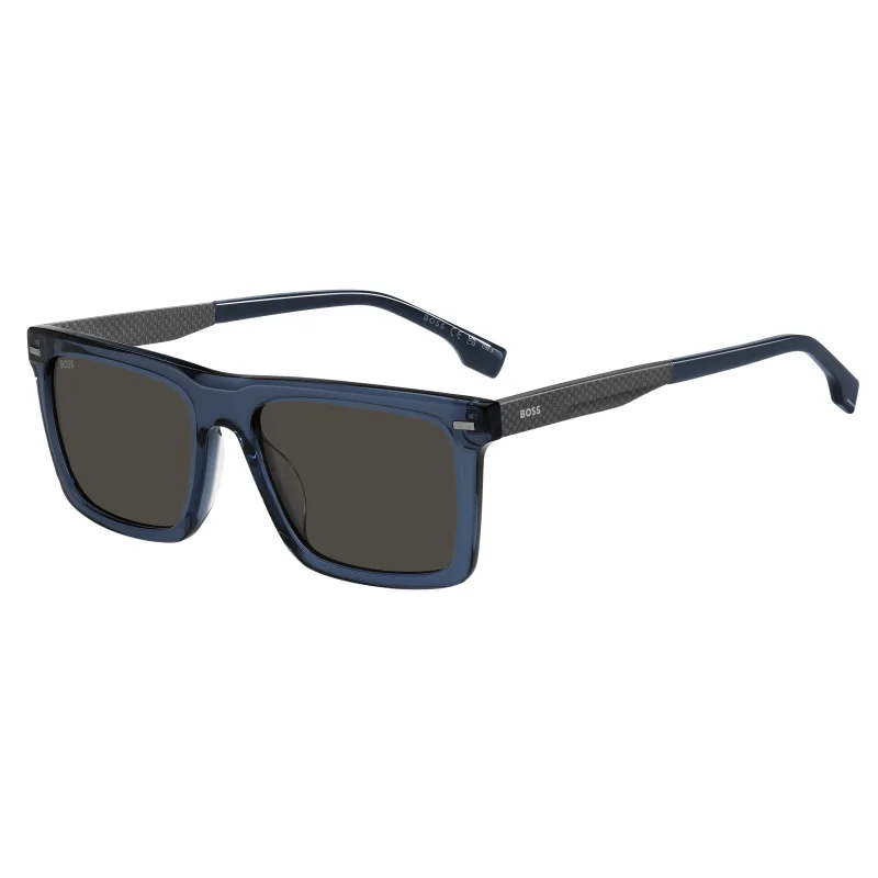 HUGO BOSS BLACK Pánske Slnečné Okuliare HUGO BOSS, čierne, pánske, BOSS1765GSPJP (Okuliare/nosník/ramienka: 55/18/150 mm)