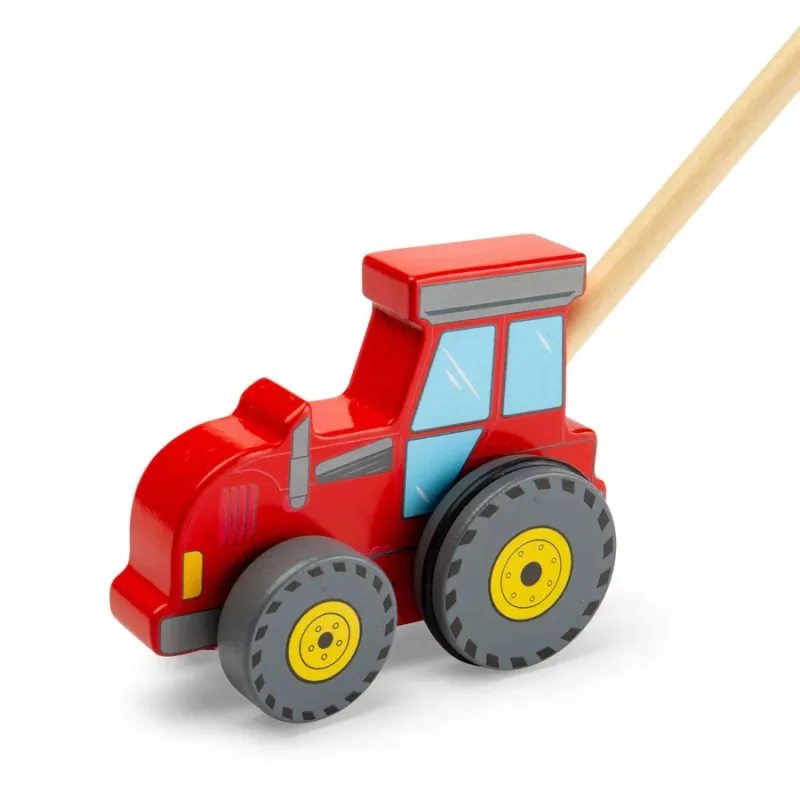 Bigjigs Toys Bigjigs Toys Drevený jazdík Traktor