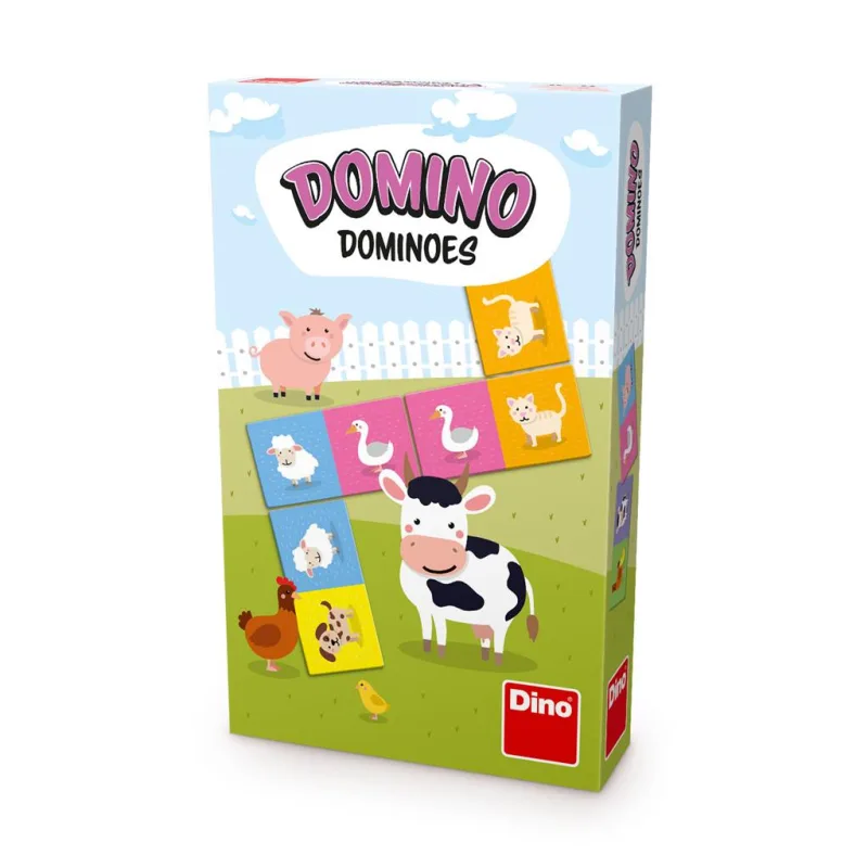 Dino Dino Domino zvieratká
