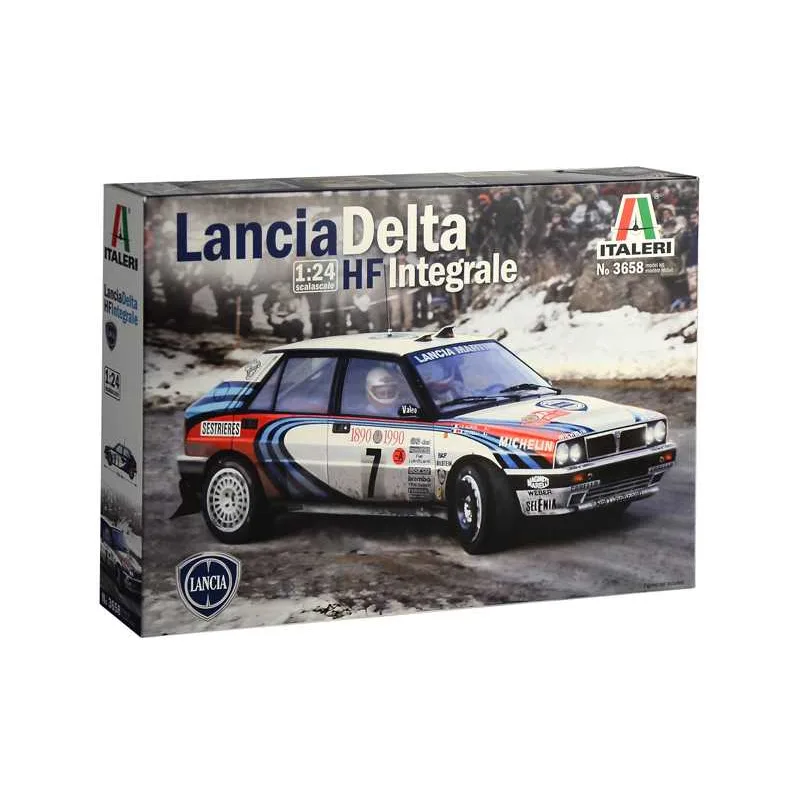 Italeri Model Kit auto 3658 Lancia Delta HF Integrale (1:24)