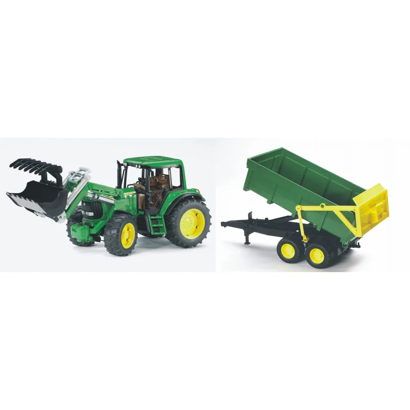 Bruder Bruder Traktor John Deere 6920 s lyžicou a prívesom