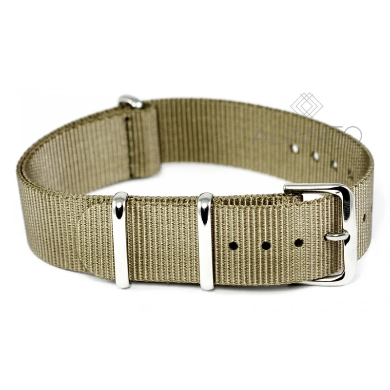 Nylonový Nato remienok na hodinky 111G.KHAKI.18