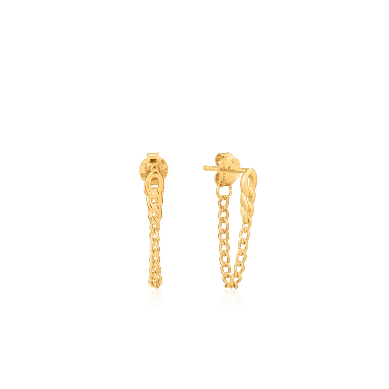 Dámske Náušnice ANIA HAIE DÁMSKE E021-03G (2CM )