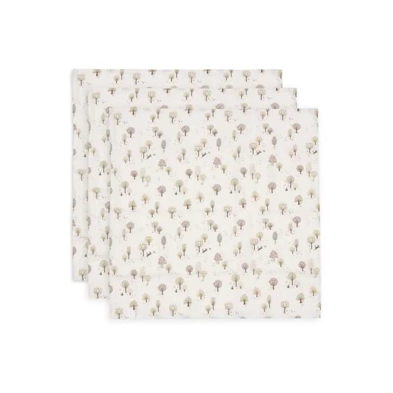 Jollein Plienky 3 ks 70x70 cm Tiny Park