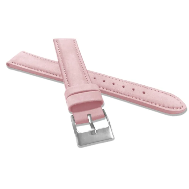 Kožený remienok na hodinky Broadway Original Pink MINET MPSNP18