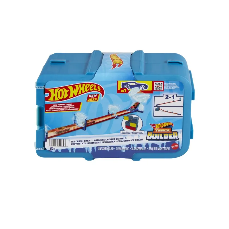 Hot Wheels Track Builder balenie dráhy s pretekárskym príslušenstvom