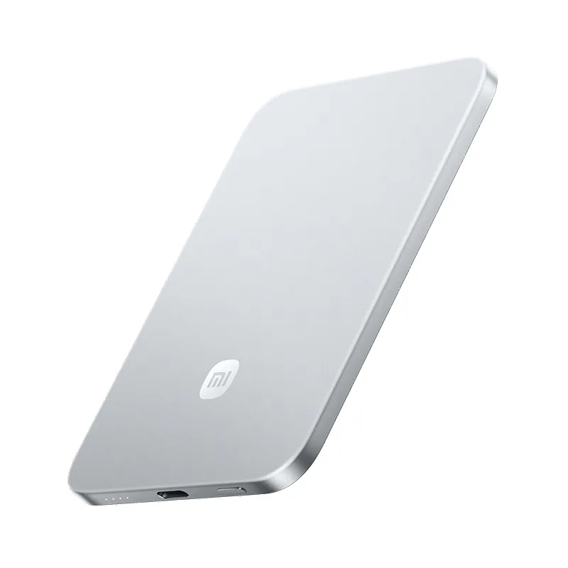 Xiaomi UltraThin Magnetic Power Bank 5000mAh 15W - Glacier Silver 74495