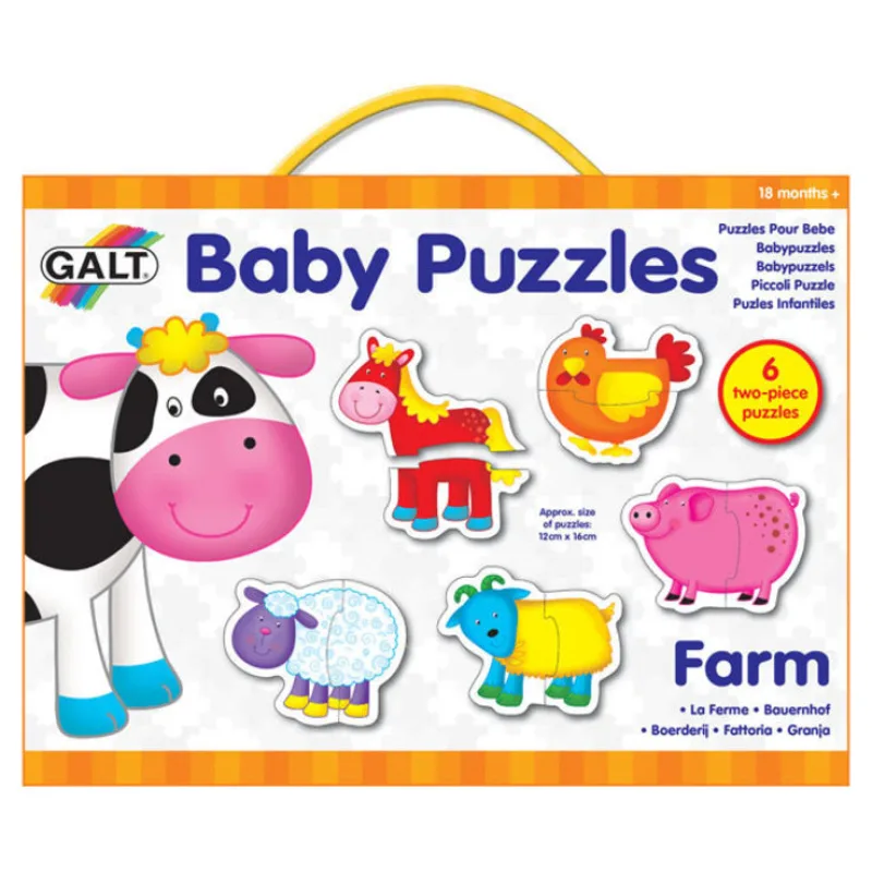 Galt Puzzle pre najmenších – zvieratká na farme 2.