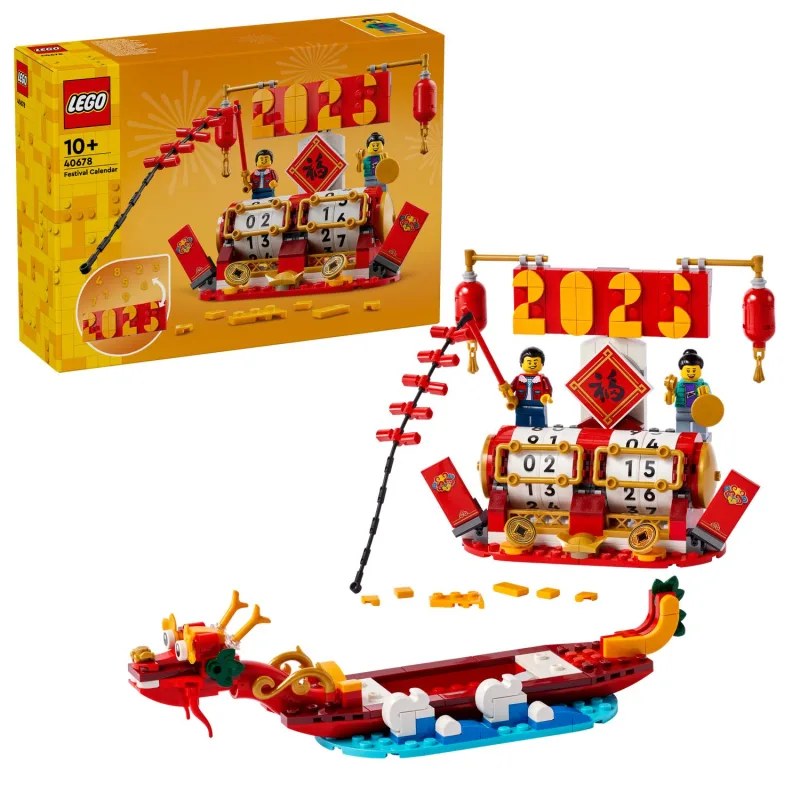 LEGO Iconic 40678 Kalendár sviatkov