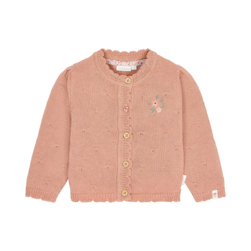 Little Dutch Kardigan pletený Deep Pink veľ. 80