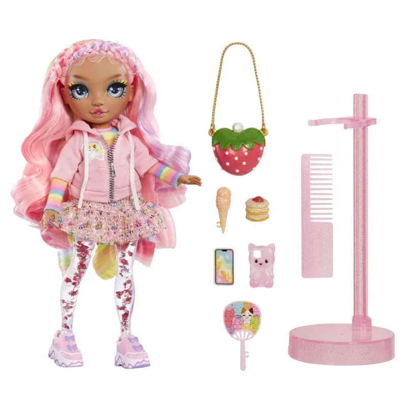 Rainbow High Sparkle & Shine Fashion bábika - Rosetta (Pink)