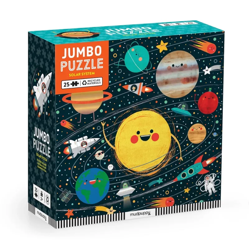 Mudpuppy Mudpuppy Jumbo puzzle Slnečná sústava 25 kusov