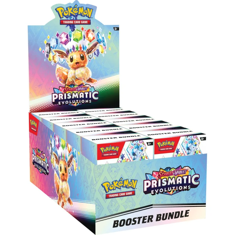 Pokémon Company Pokémon TCG: SV8.5 Prismatic Evolutions Booster 6 pack