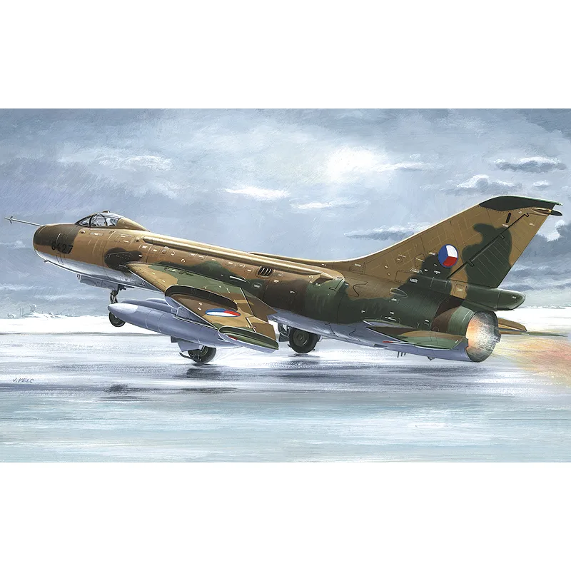 Směr Plastikový model Suchoj SU - 7 BKL v krabici 35x22x5cm
