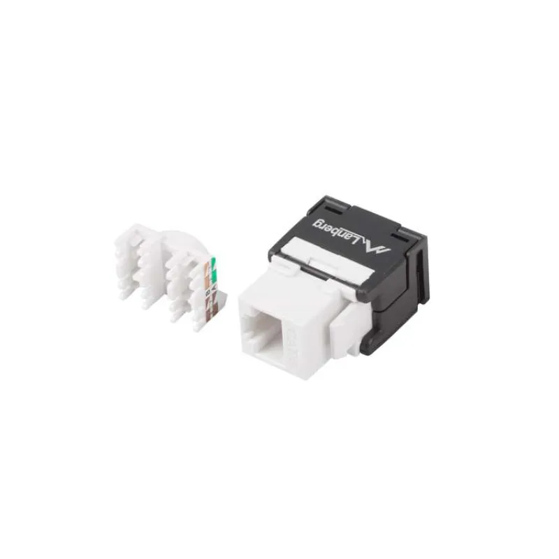 KEYSTONE MODUL BEZ NÁSTROJOV RJ45- LSA CAT.6A UTP 180 ° LANBERG (KSUA-2000)