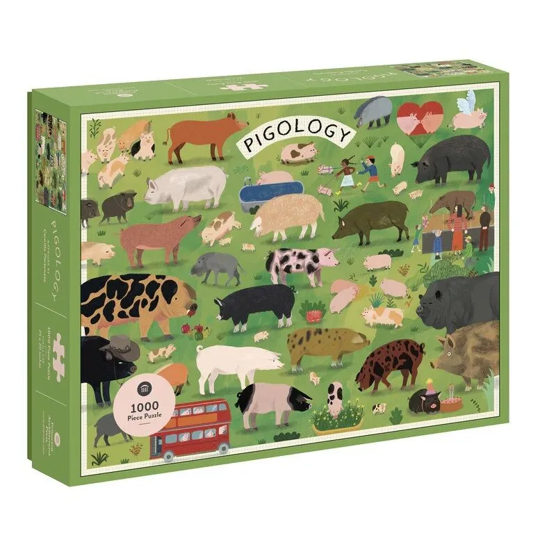 Chronicle Books Chronicle Books Puzzle Pigológia 1000 dielikov - poškodený obal