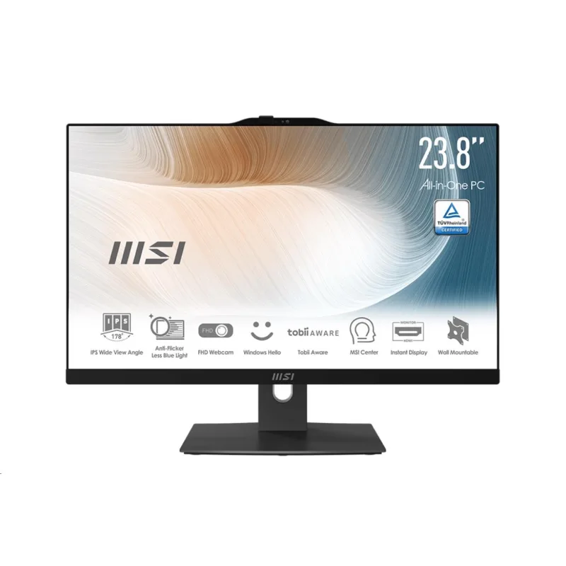 MSI PC AiO AM242TP (Modern AM242TP 1M-2021XEU), Core 5 120U, 23.8" FHD,…