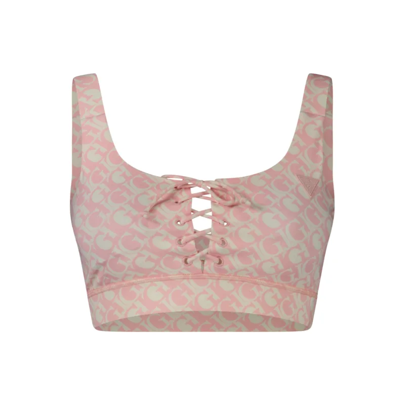 Guess Jeans Top Donna Rosa Ružová Farba: ružová, Velkost: XS