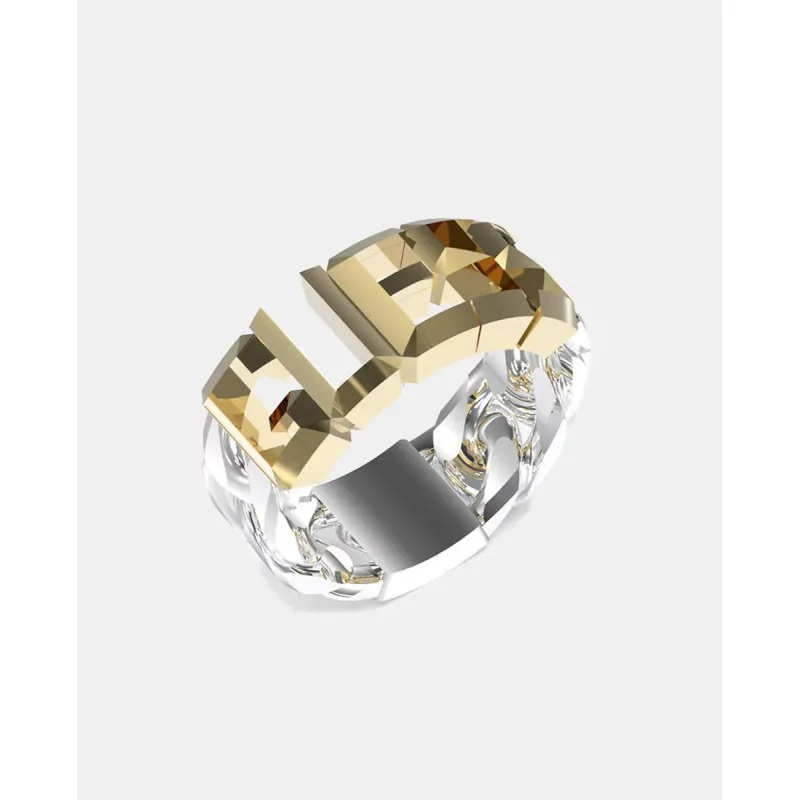 Pánsky Prsteň GUESS JUMR03206JWY (64 )