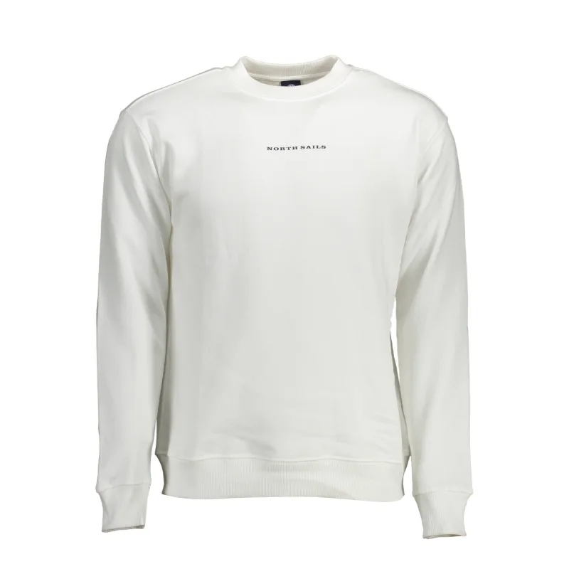 Pánska Mikina bez zipsu NORTH SAILS - Biela Farba: Biela, Veľkosť: 2XL
