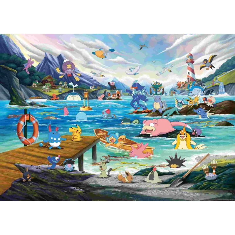 Ravensburger Pokémon Breakout 3, 100 dielikov