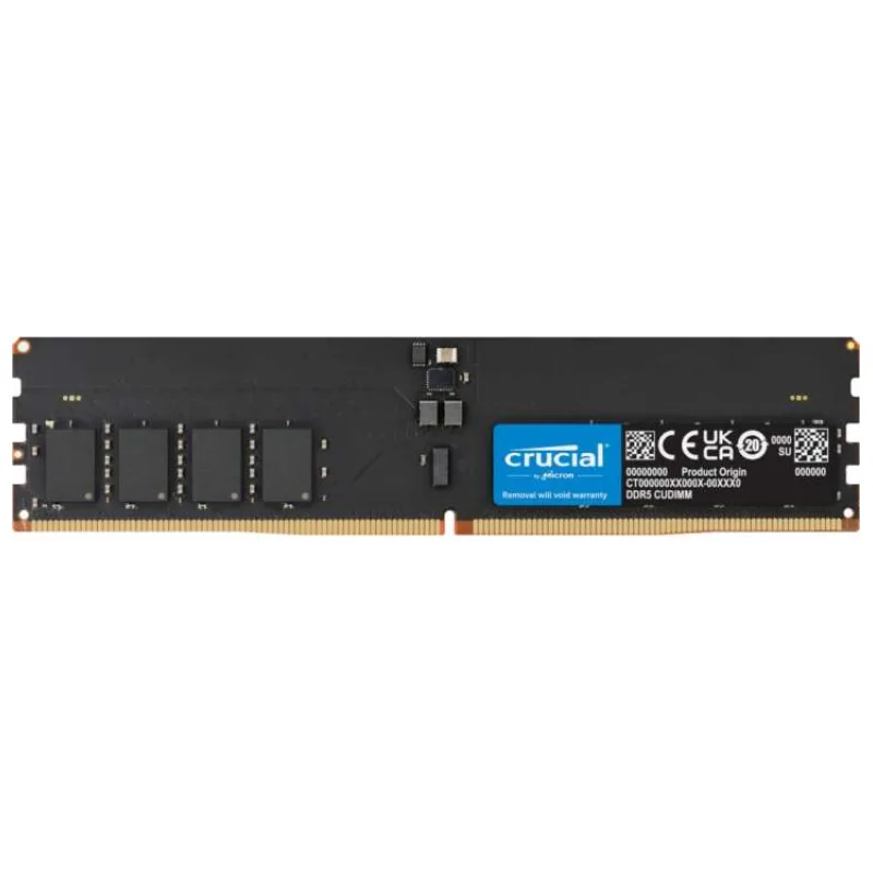 Crucial 32GB DDR5 6400 CL52 CUDIMM (CT32G64C52CU5)