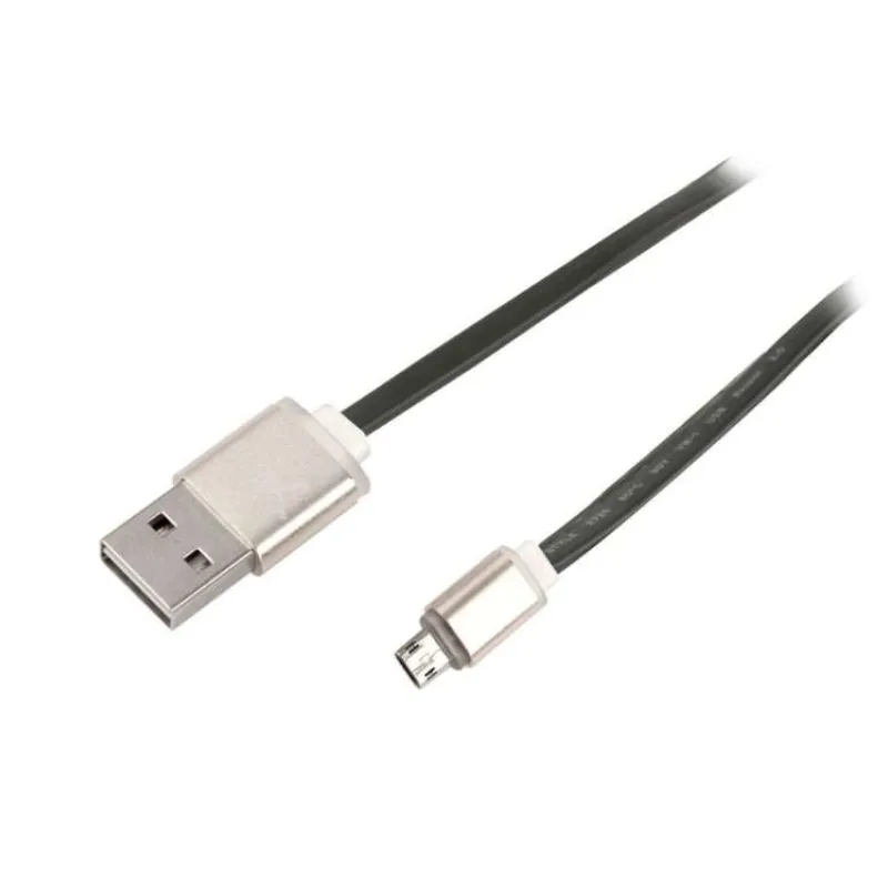 Net-X kabel Micro USB to USB Nabíjení/Synchronizace, oboustranné konektory - černý (KABNTX1001)