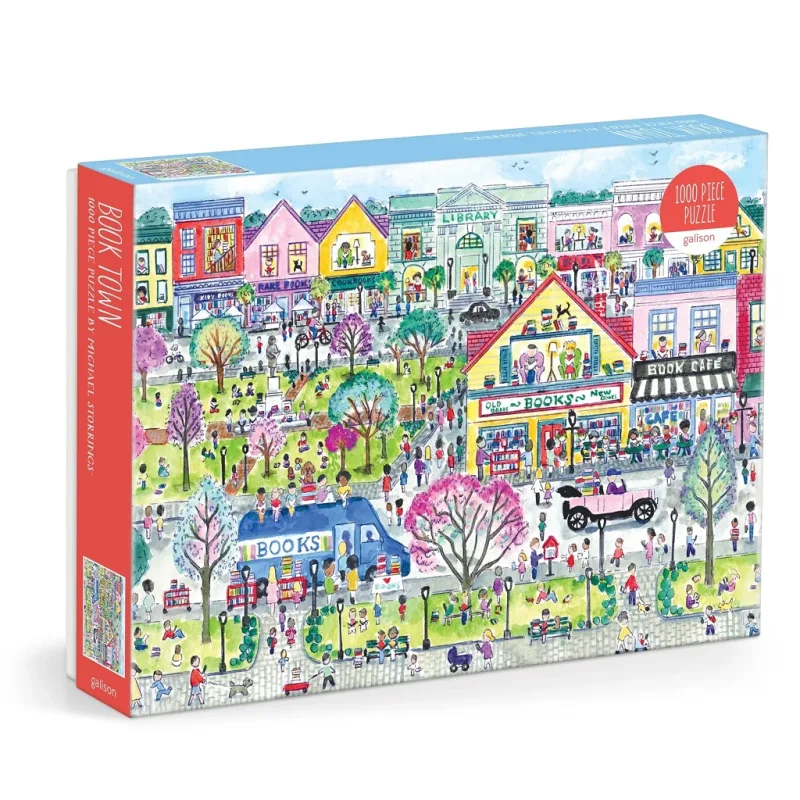 Galison Galison Puzzle Michael Storrings Knižné mesto 1000 dielikov
