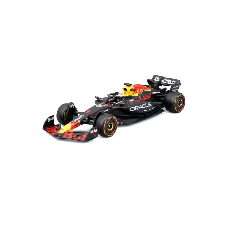 Bburago - RACE F1 v dekoratívnom boxe, Oracle Red Bull Racing RB21 (2025), #1 Max Verstappen, 1:43