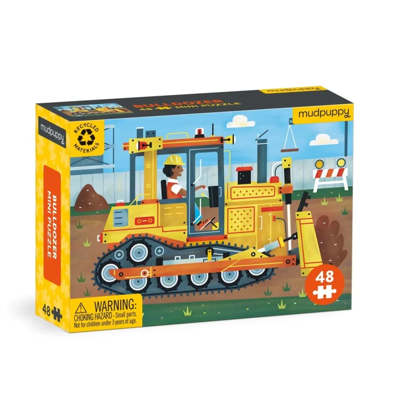 Mudpuppy Mudpuppy Puzzle Buldozér 48 dielikov