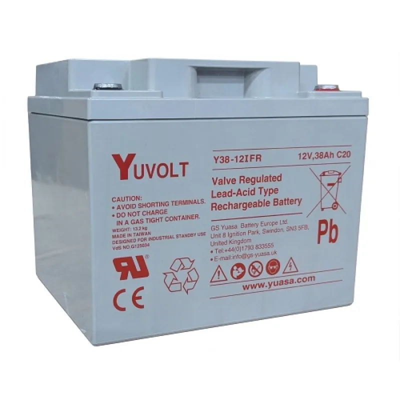 PANASONIC Yuasa YUVOLT Y38-12FR VdS (12V; 38Ah, M5) 15068