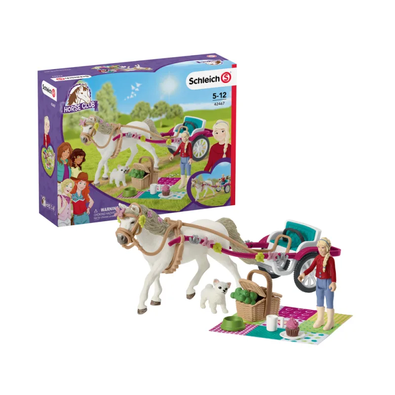 Schleich 42467 Kočiar pre konskú show