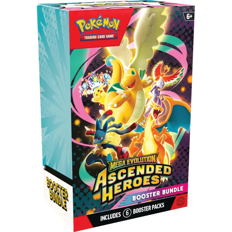 Pokémon Company Pokémon TCG: ME02.5 Ascended Heroes - Booster Bundle