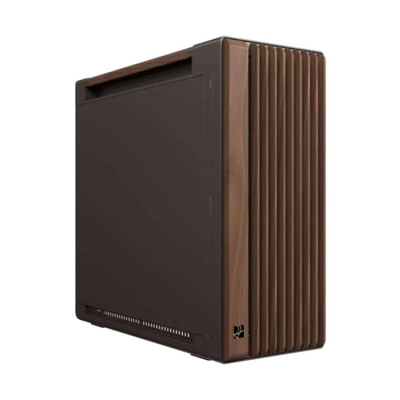 ASUS case PROART PA602 WALNUT WOOD RETRO METAL, Mid Tower, hnědá (90DC00J8-B09010)