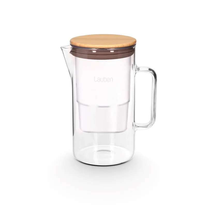 Lauben Glass Water Filter Jug 25GW