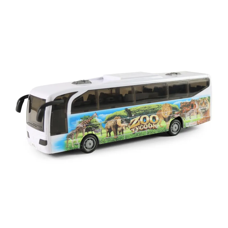 Rappa Autobus ZOO so zvukom a svetlom 23 cm