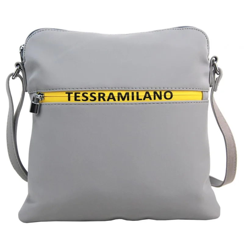 Maria Marni Športová crossbody dámska kabelka sivá