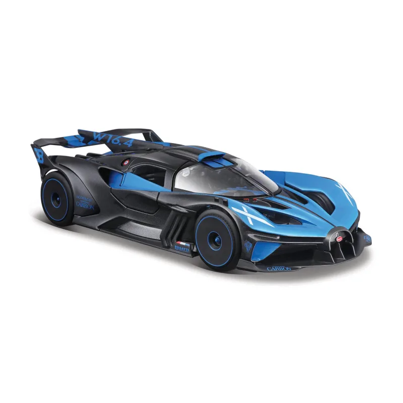 Maisto - Bugatti Bolide, kovová čierno-modrá, 1:24