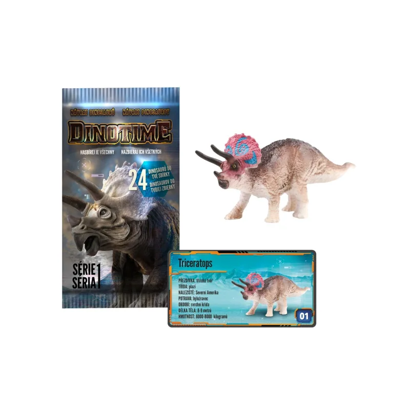 Figúrka dinosaurus Dinotime plast mix druhov