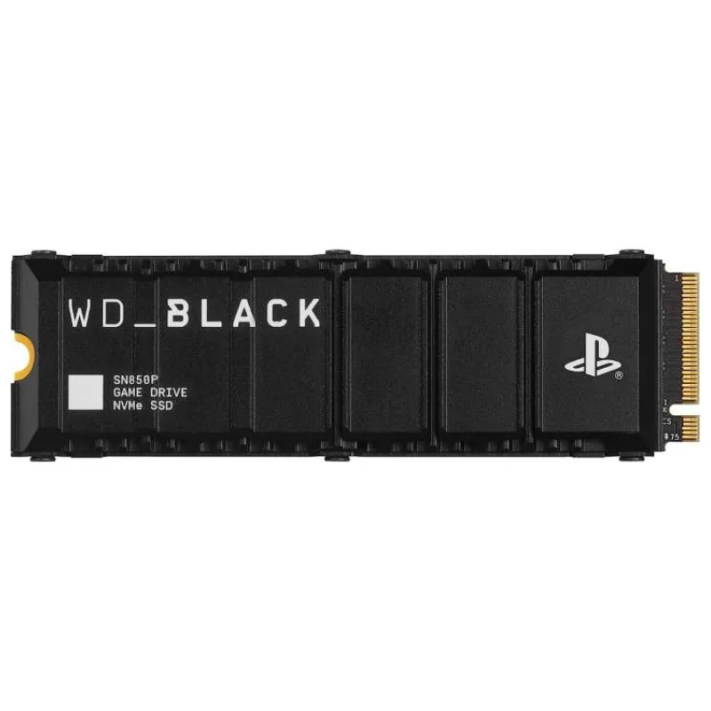 WD Black SN850P SSD 2TB M.2 NVMe Gen4 Heatsink 7300/6600 MBps (PS5 licensed) (WDBBYV0020BNC-WRSN)