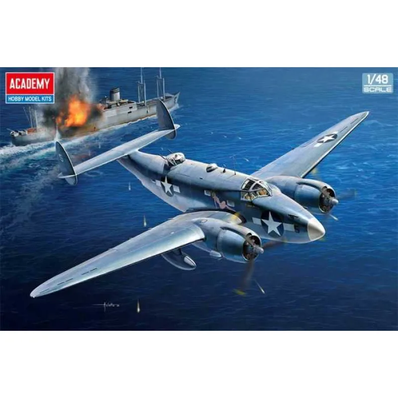 Academy Model Kit lietadlo 12347 - USN PV-1 "Solomon Islands Theatre" (1:48)