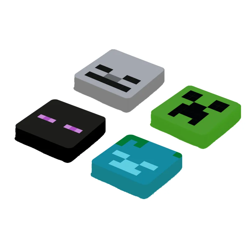 PIXIE CREW MINECRAFT Sada náhradných multipixelov enderman