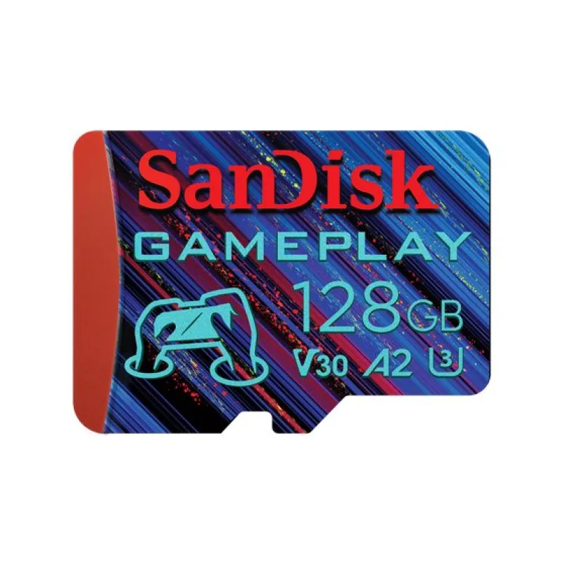 SanDisk GamePlay 128GB microSD card 190/130MBps SDSQXAA-128G-GN6XN