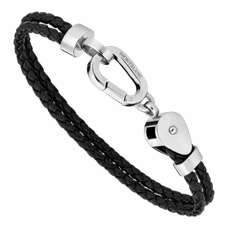 Pánsky Náramok MONTBLANC MB12596863 (6,3 cm)