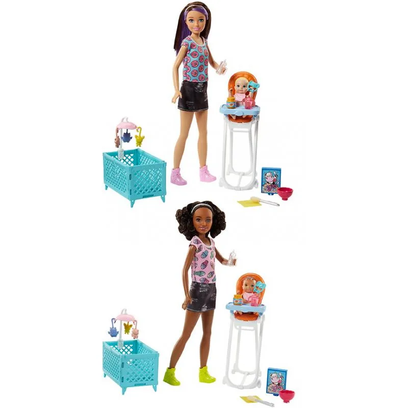Mattel Barbie pestúnka herný set asst