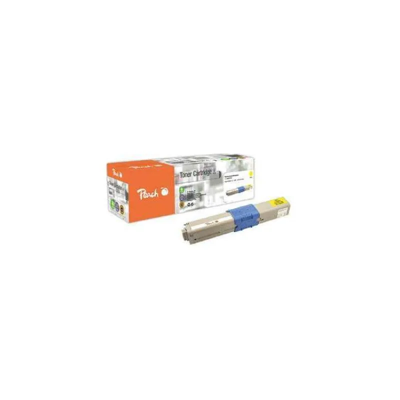 PEACH kompatibilní toner OKI 44469704, žlutá, 2000 výnos (110610)