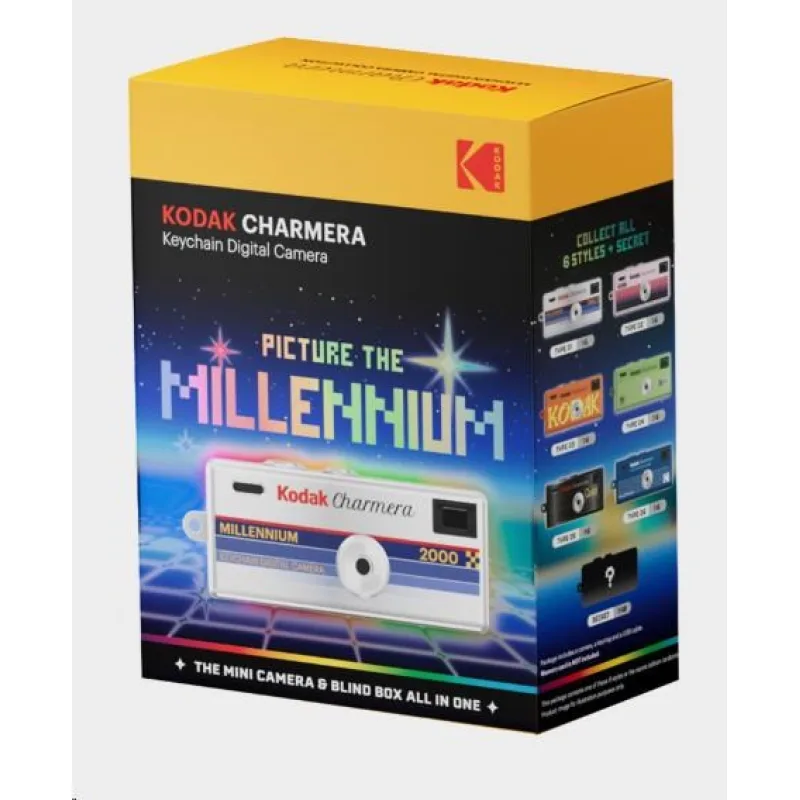 Kodak Charmera Millennium Keychain Digital Camera Blind Box RK0603