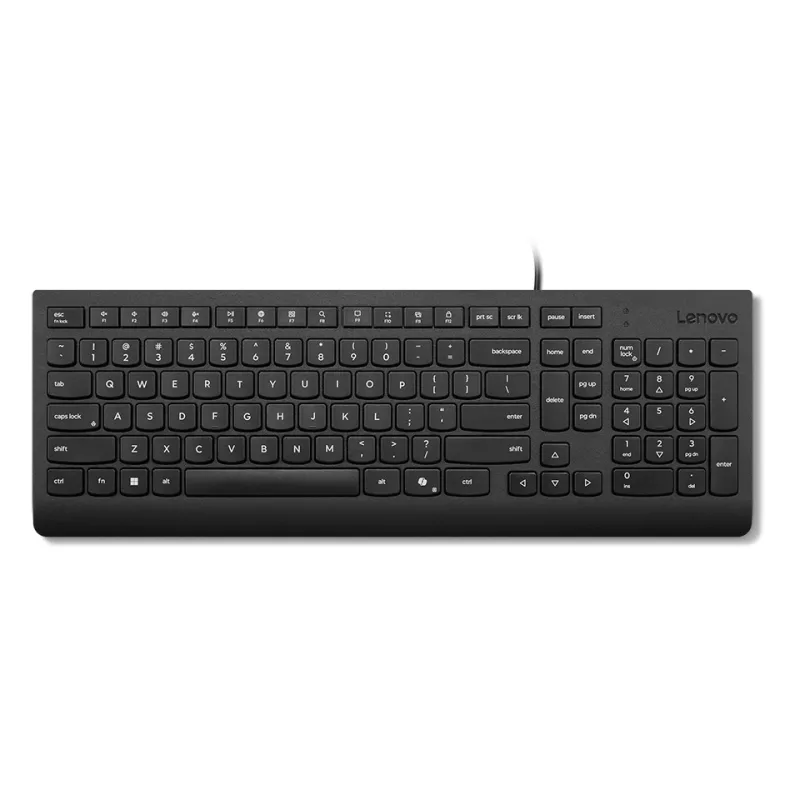 Lenovo Essential Wired Keyboard/Drátové USB-A/RU/Černá 4Y41R64662