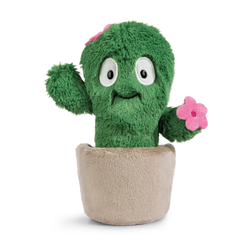 NICI plyš Kvetina Henrietta, Kaktus 18 cm, GREEN
